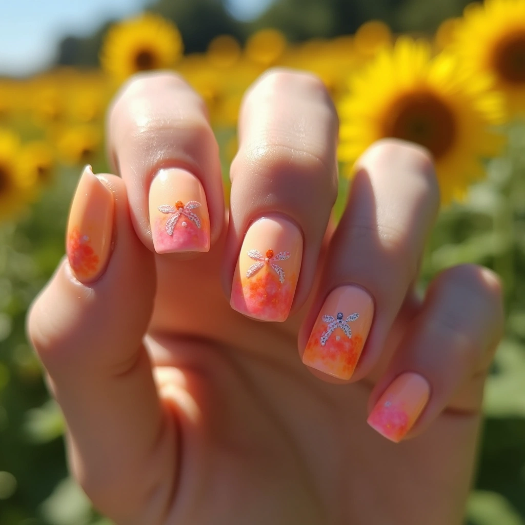 Peachy Hawaiian Turtles