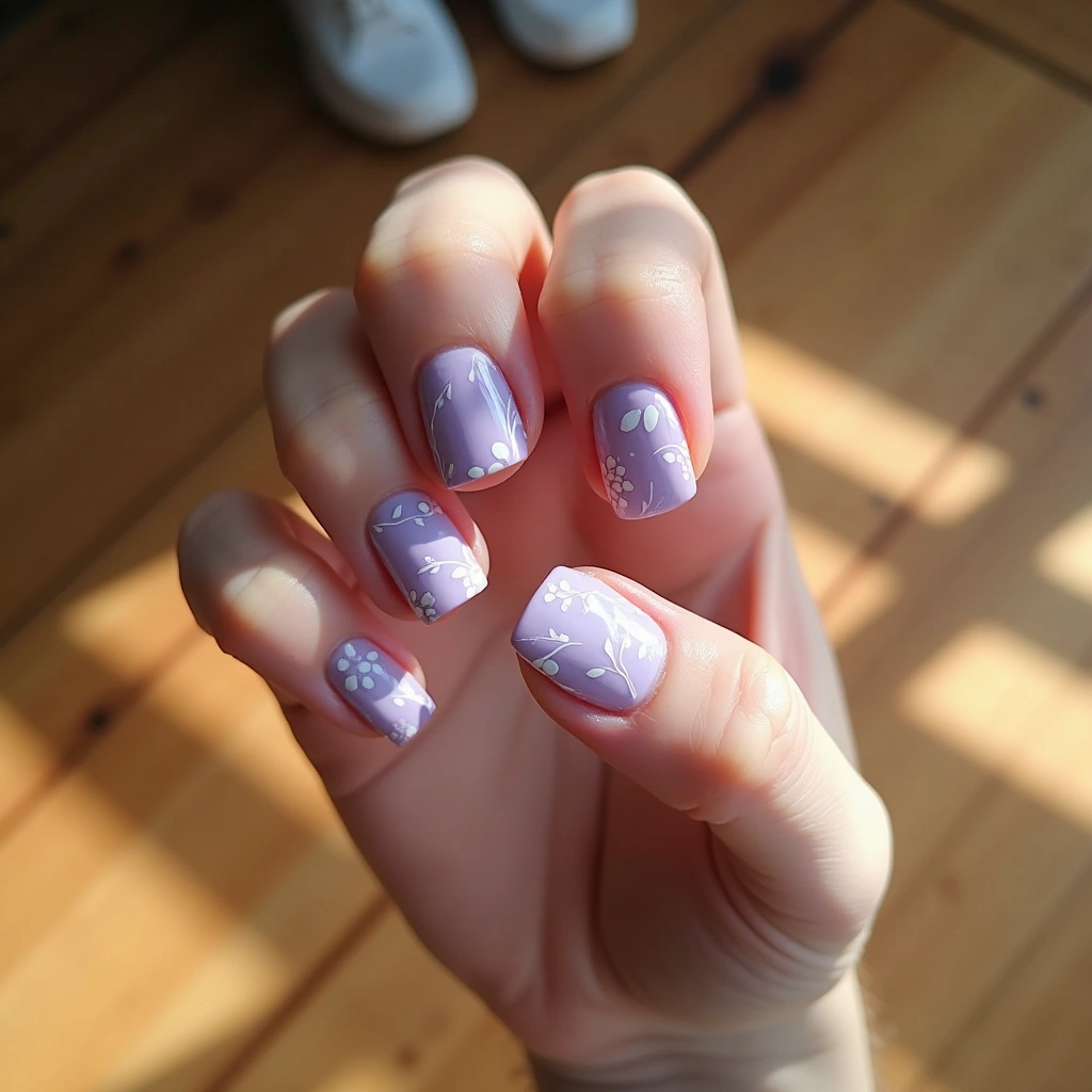 Lavender Hawaiian Blossoms