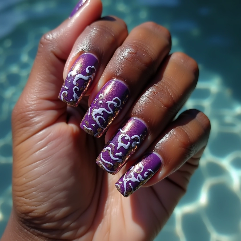 Purple Hawaiian Sunset