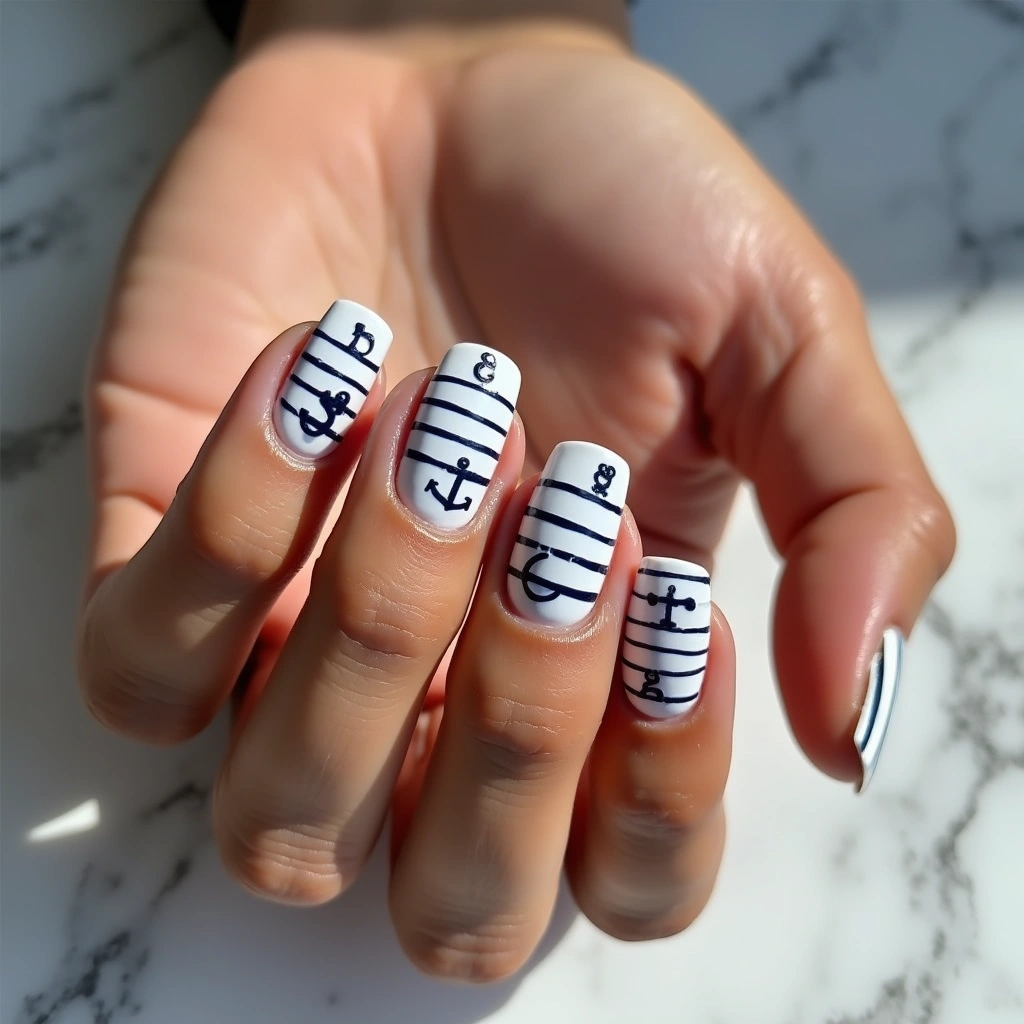 Nautical Stripe Gemini