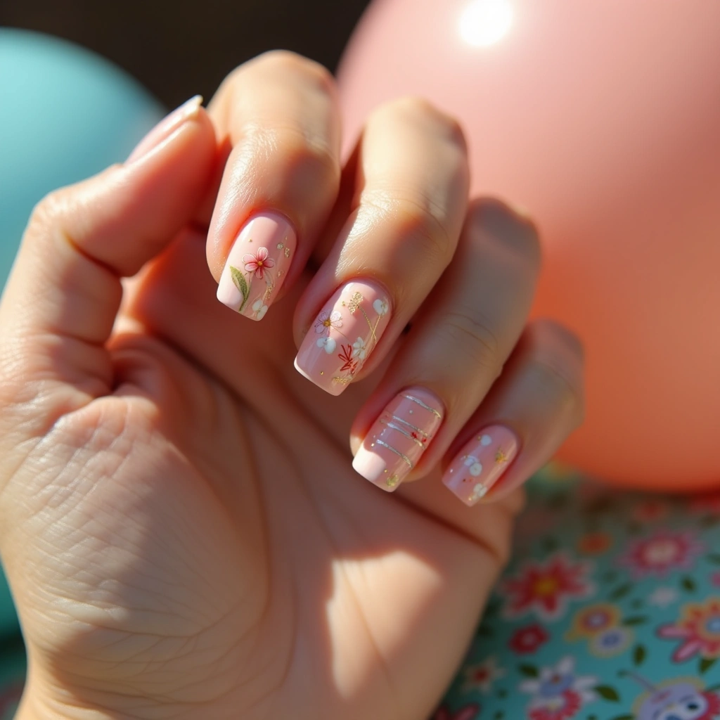 Floral Dual Gemini