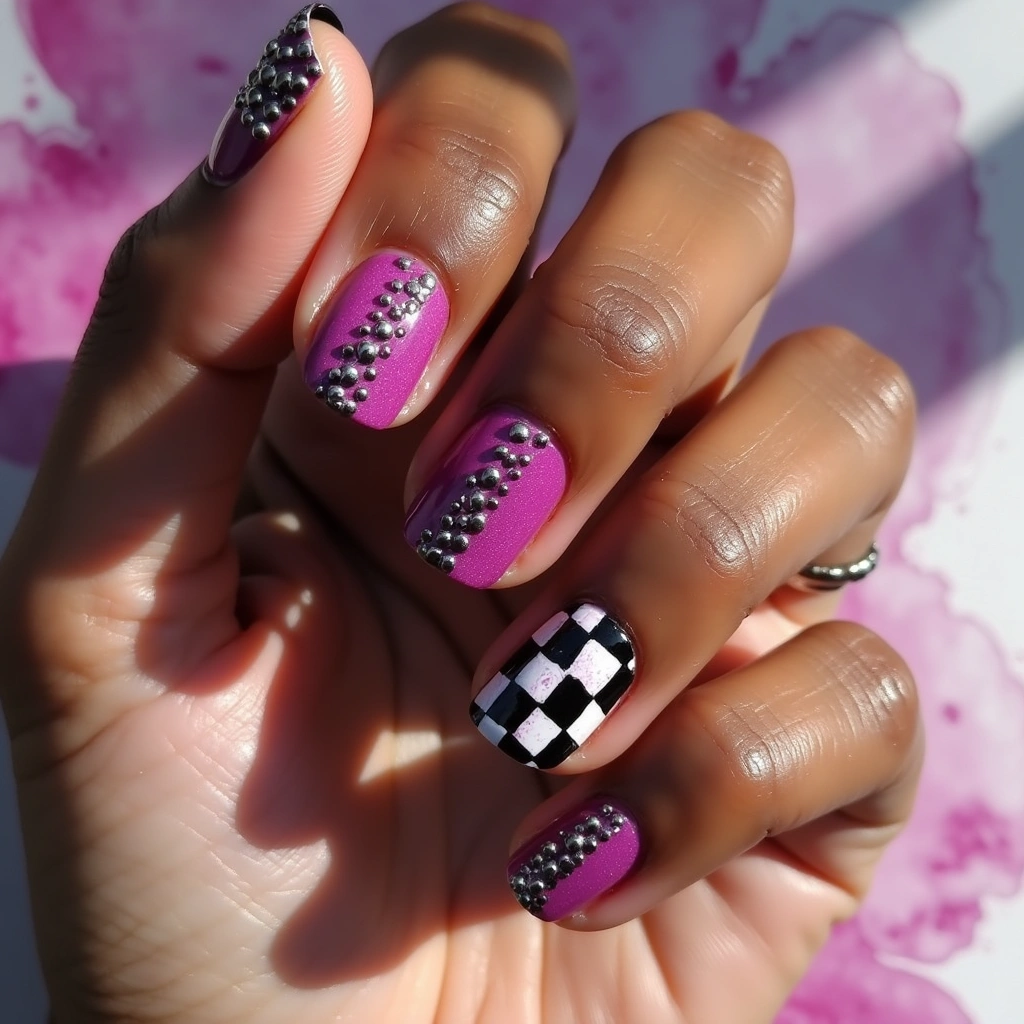 Edgy Checker Gemini