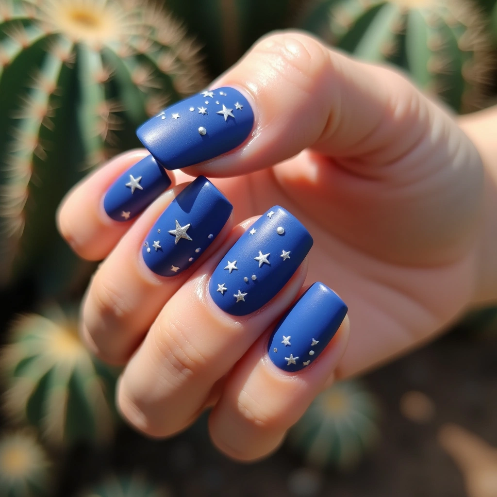 Dreamy Night Sky Blue