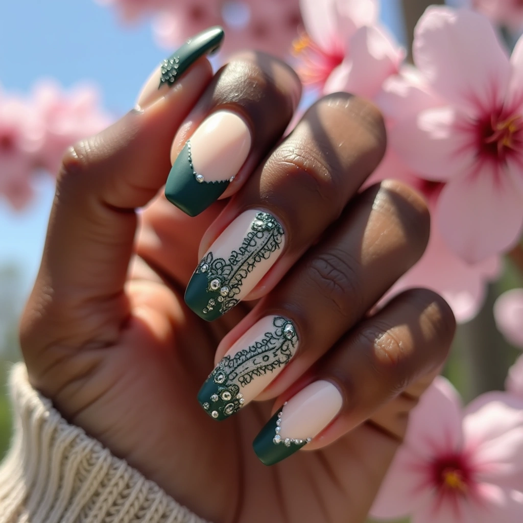 Lace Cream French