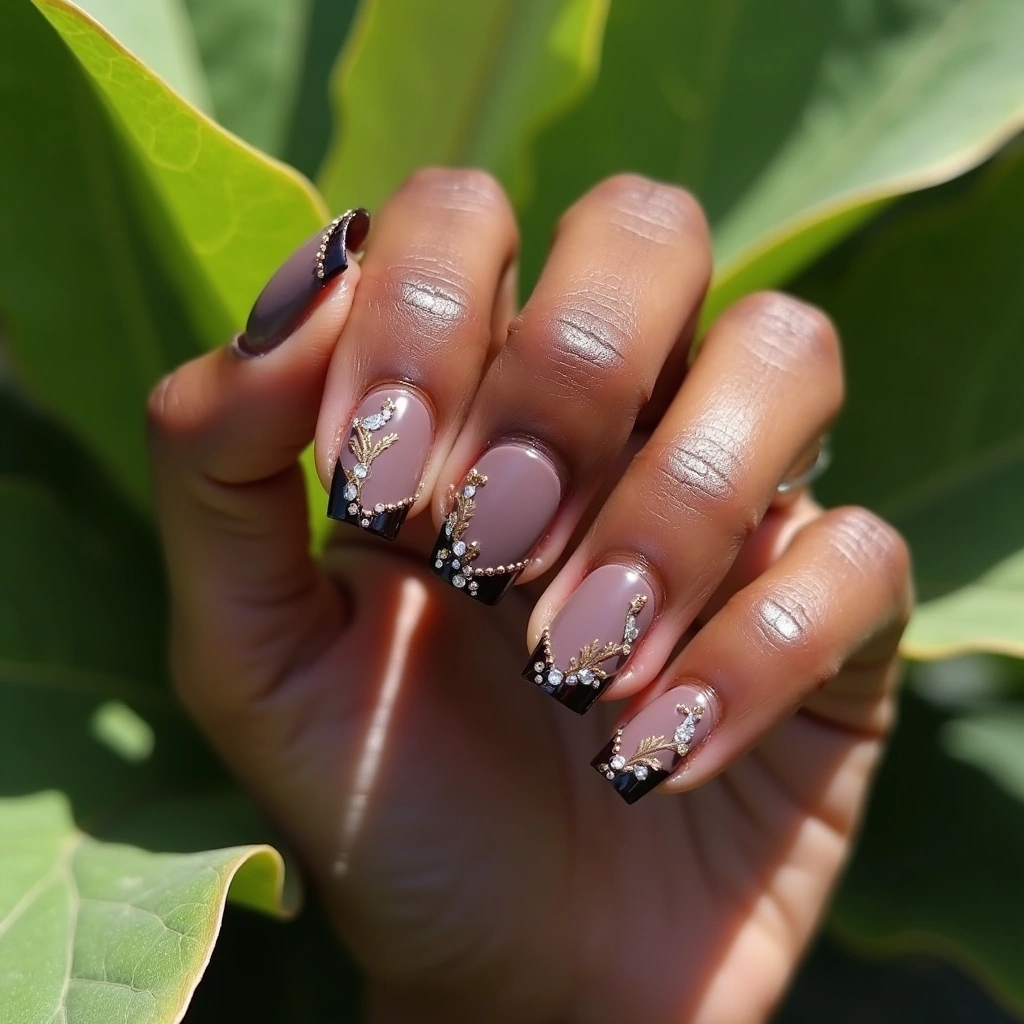 Mauve Elegance French