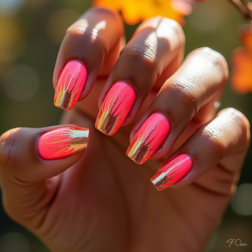 Bold Sunburst Glow