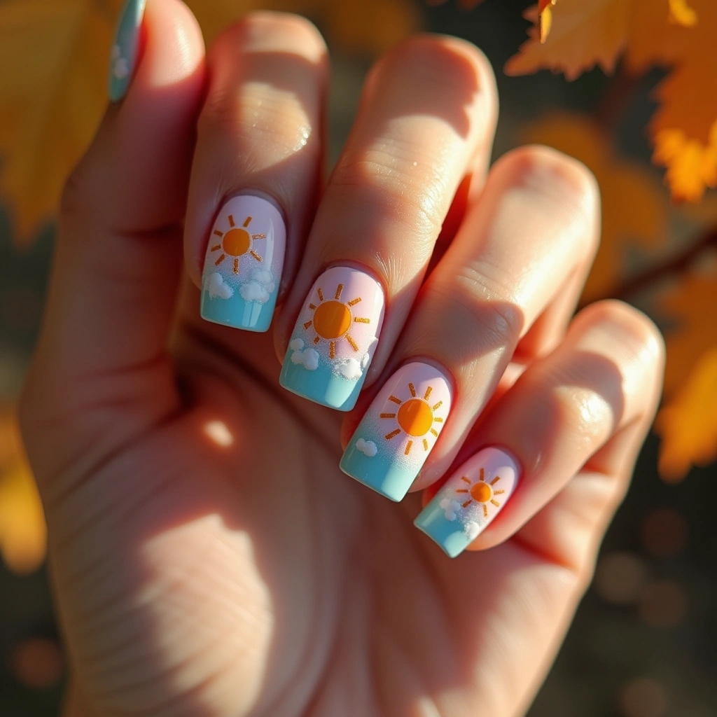 Whimsical Dawn Clouds
