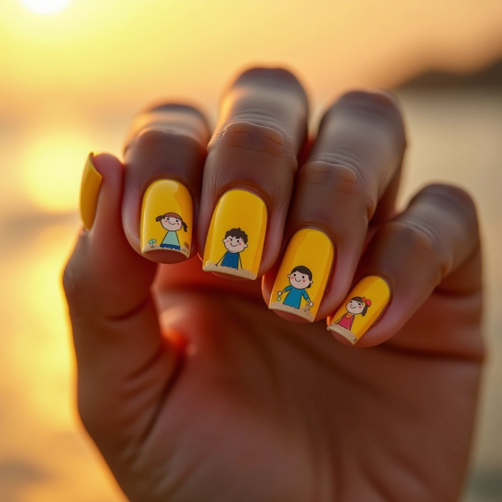 Cartoon Family Ohana