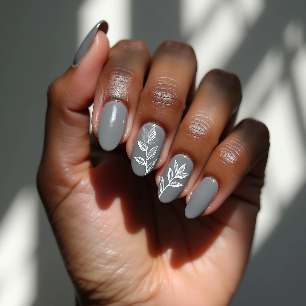 Modern Gray Almond
