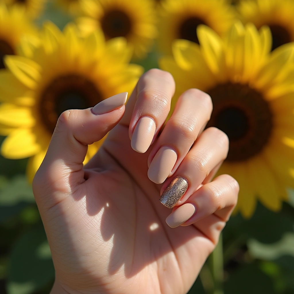 Textured Champagne Almond