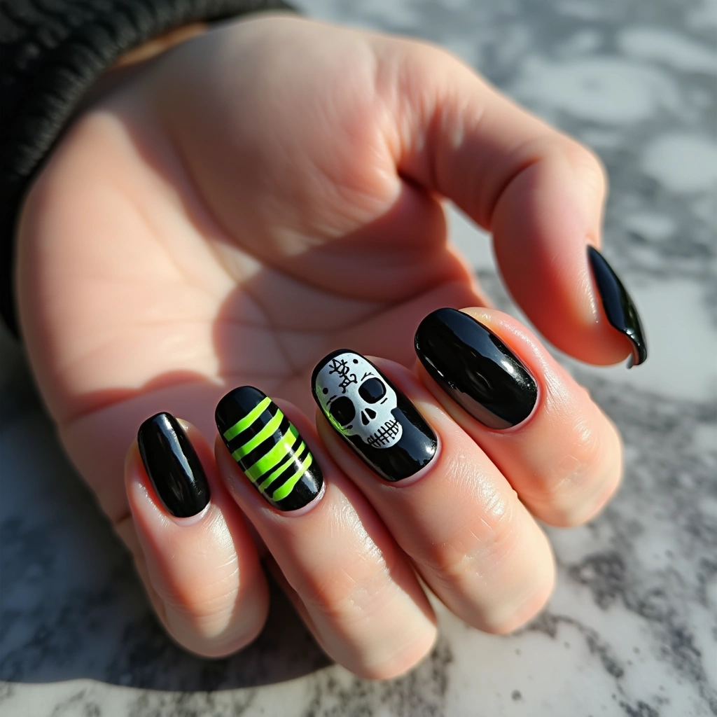 Edgy Black Glow