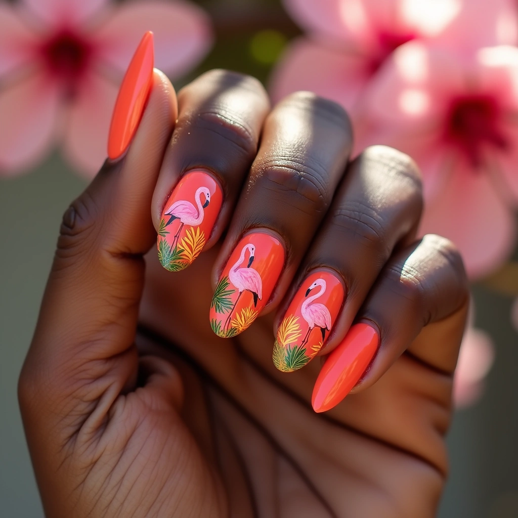Tropical Coral Glow