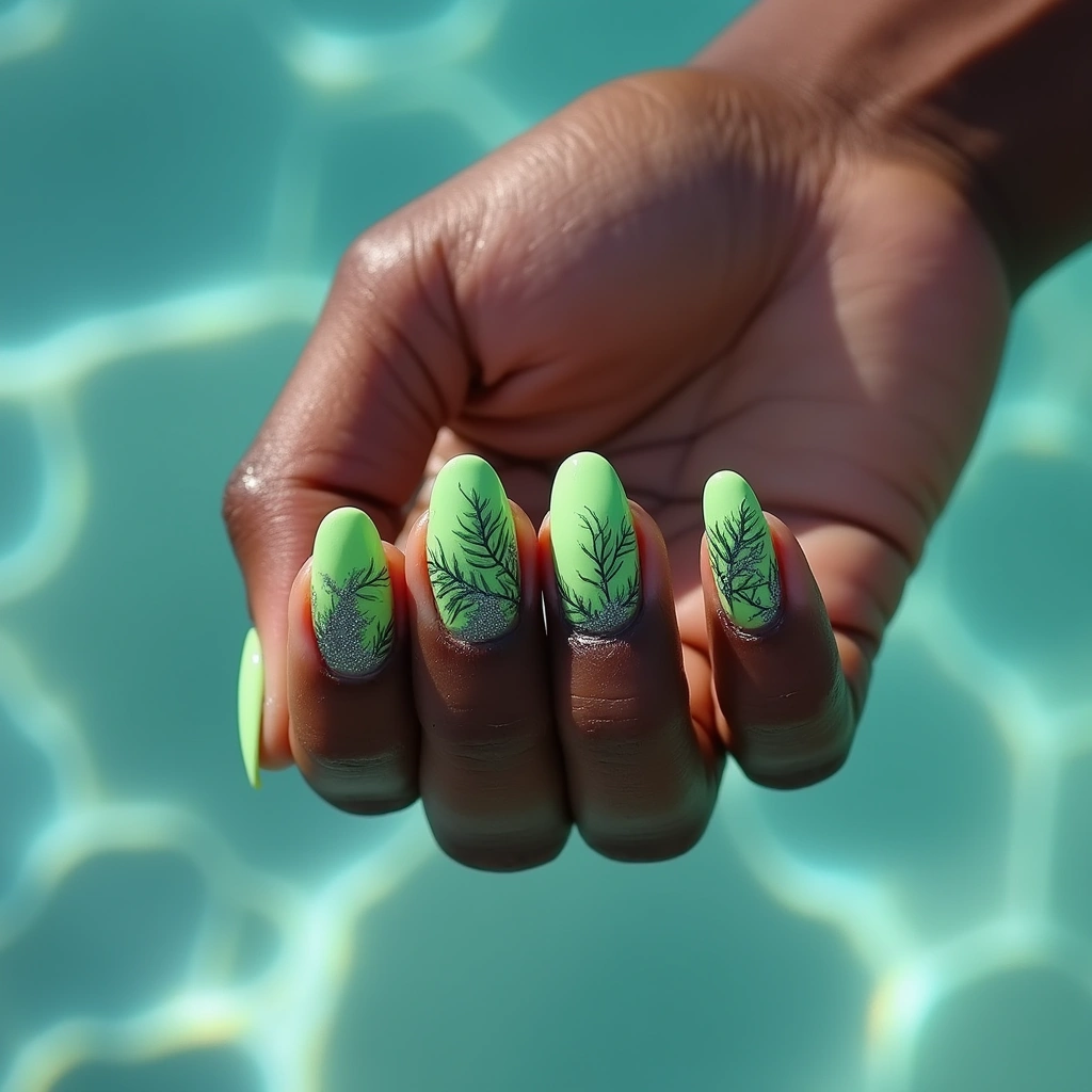 Nature's Green Glow