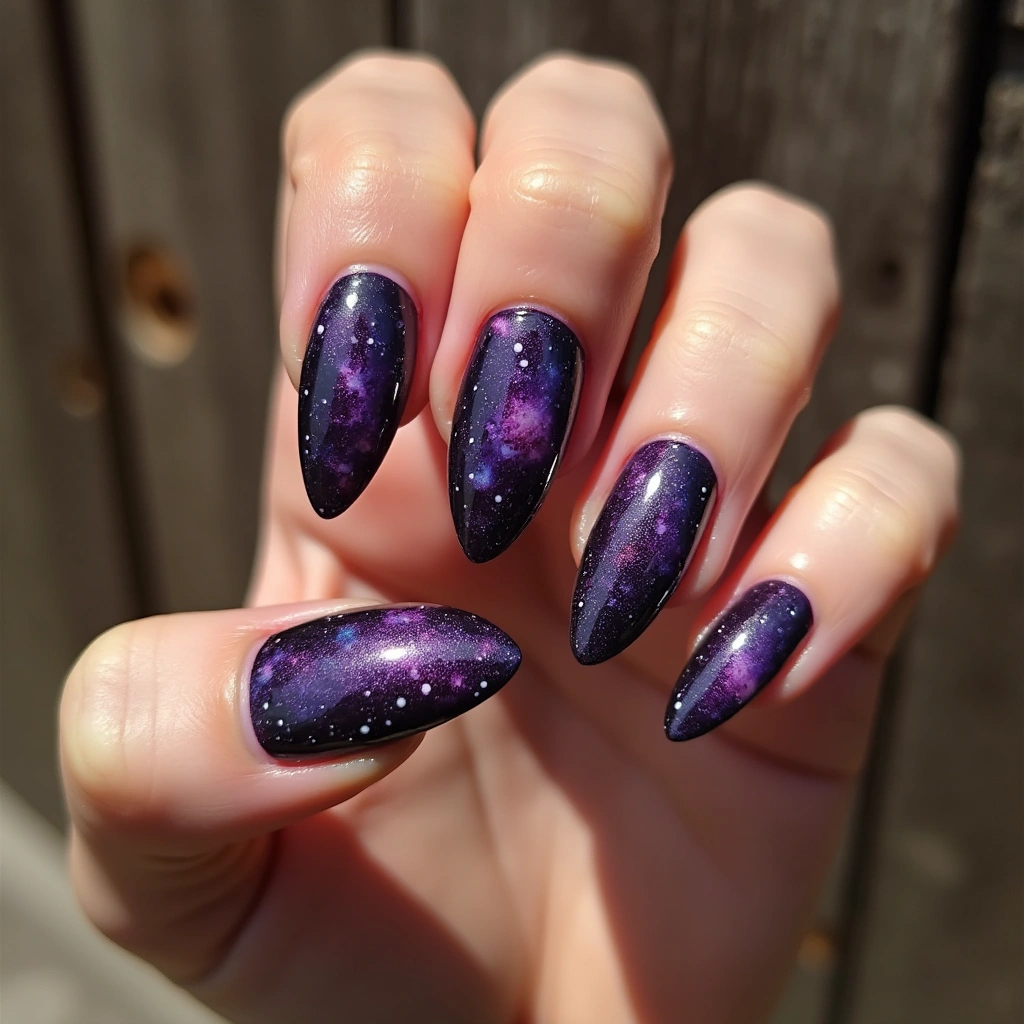 Galactic Purple Glow
