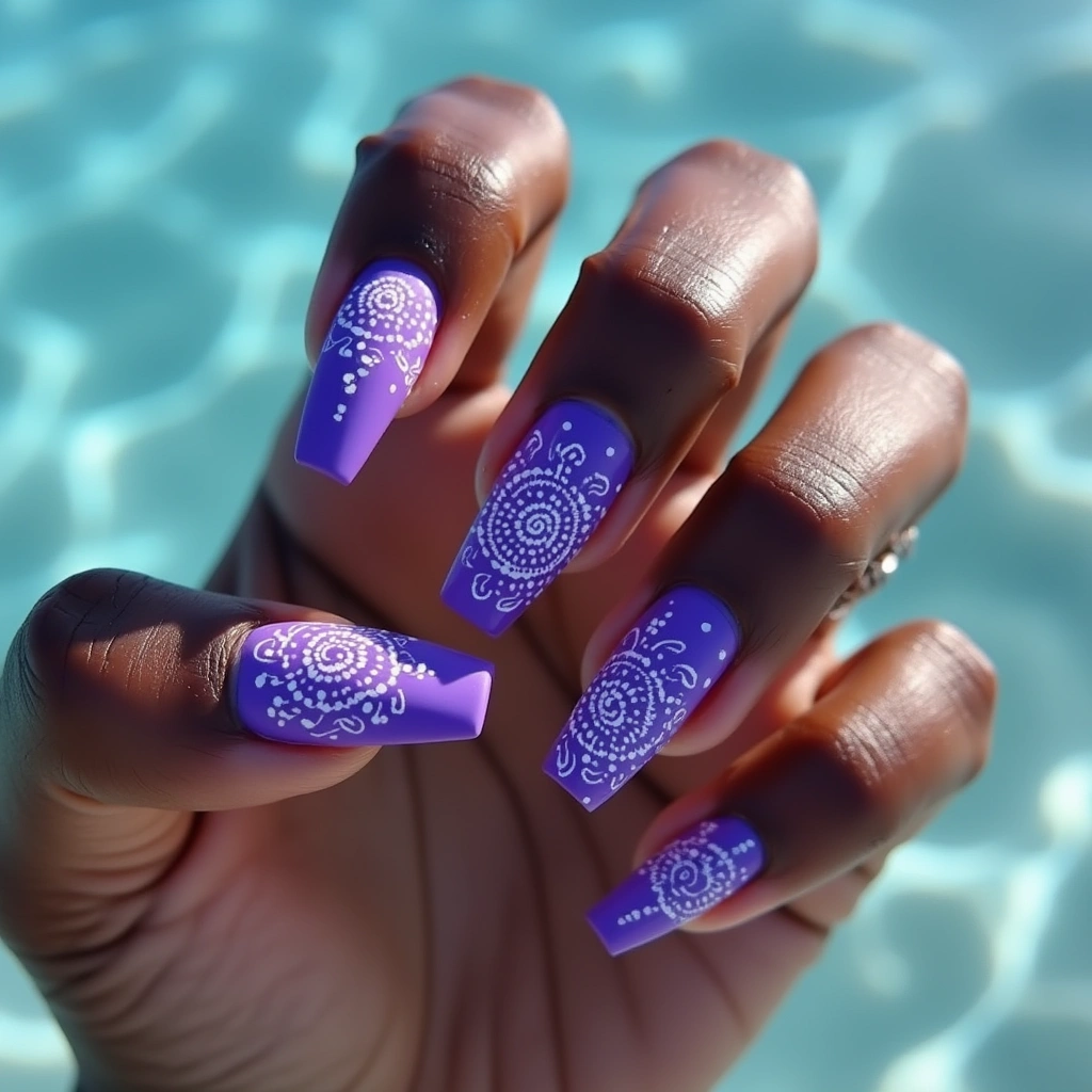 Bohemian Purple Glow
