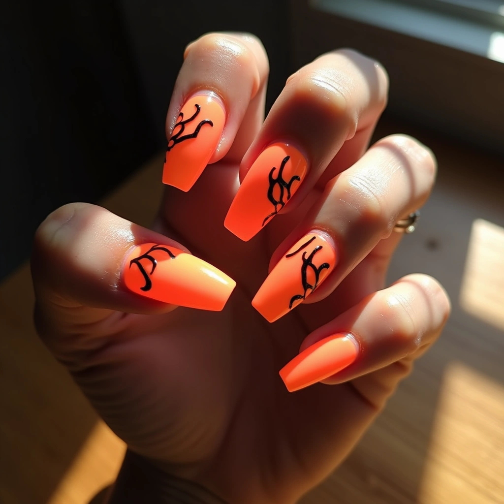 Tribal Orange Glow
