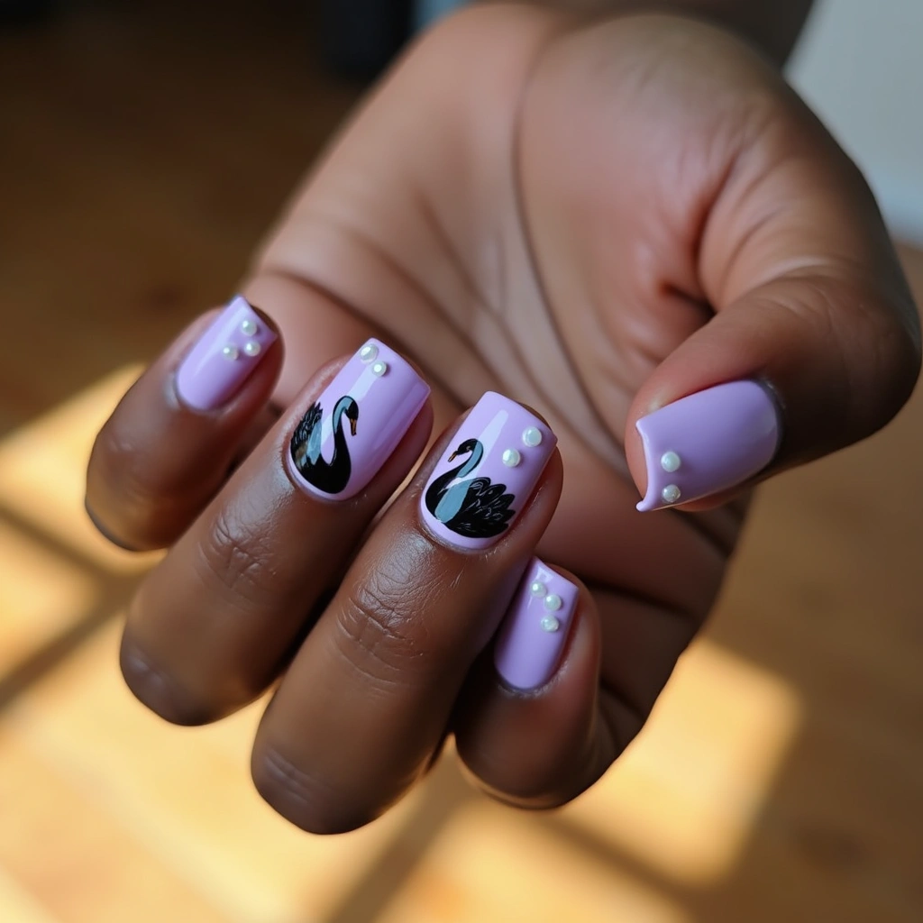Whimsical Swan Pearls