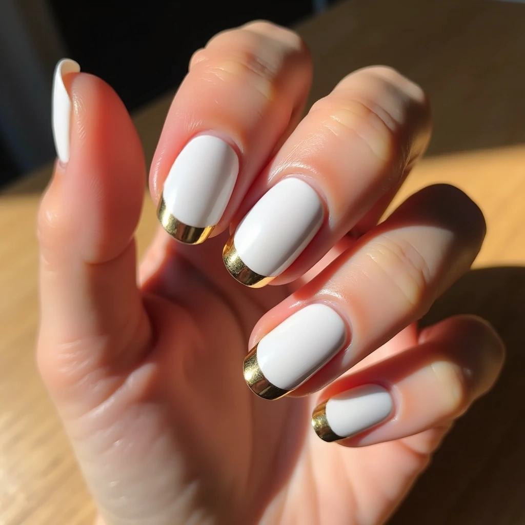 Half-Moon Gold Pearl