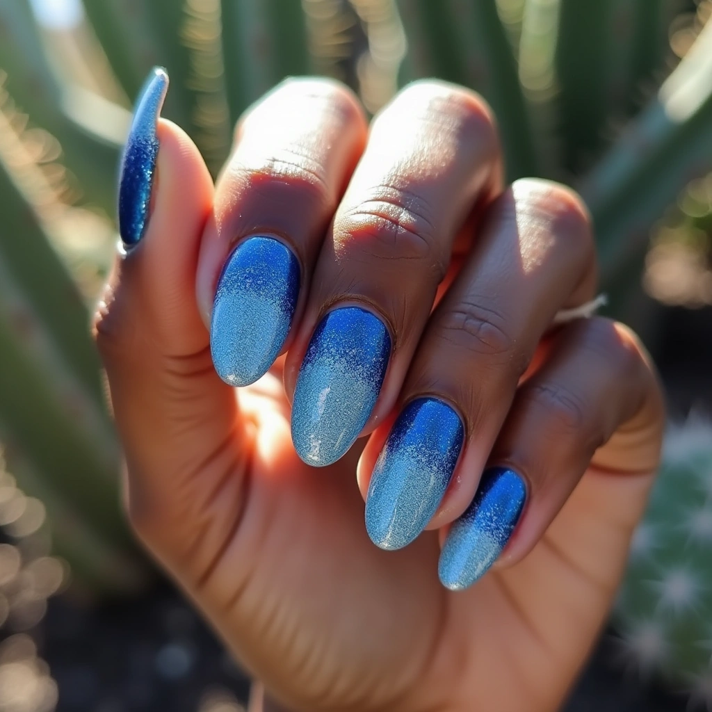 Icicle Blue Sparkle