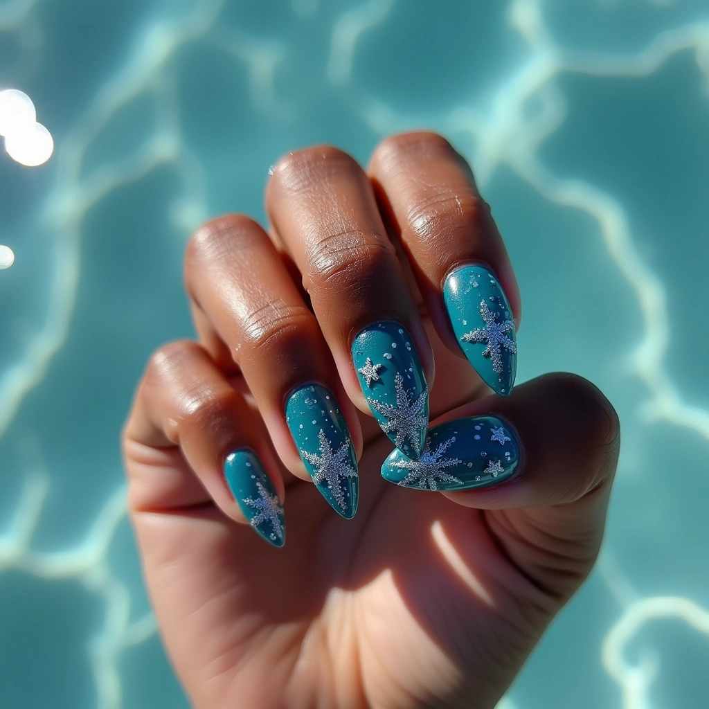 Luxurious Winter Teal