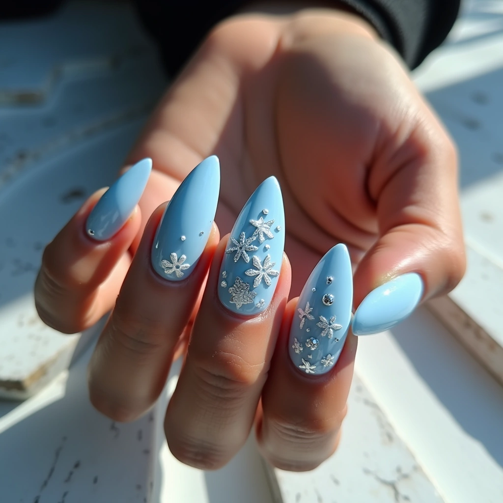 Snowflake Sharp Icy
