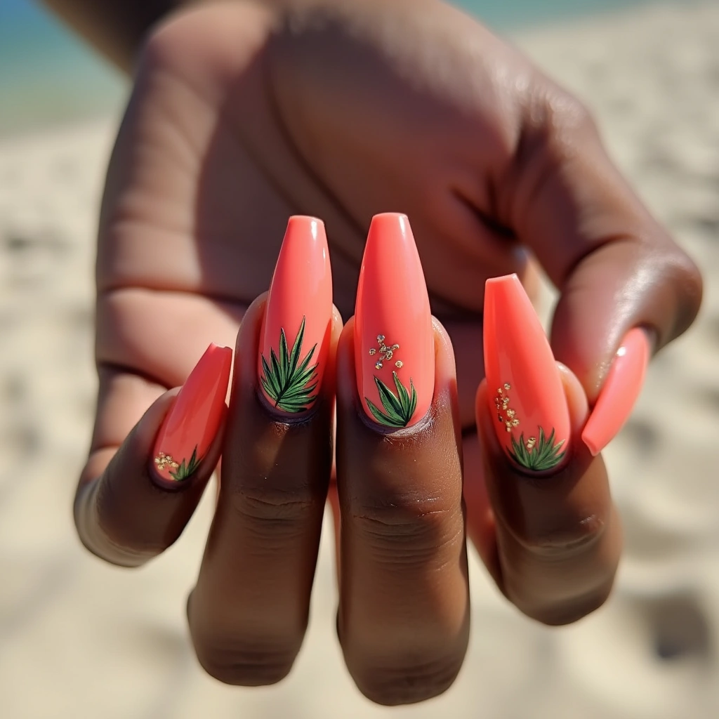 Tropical Sharp Leaves