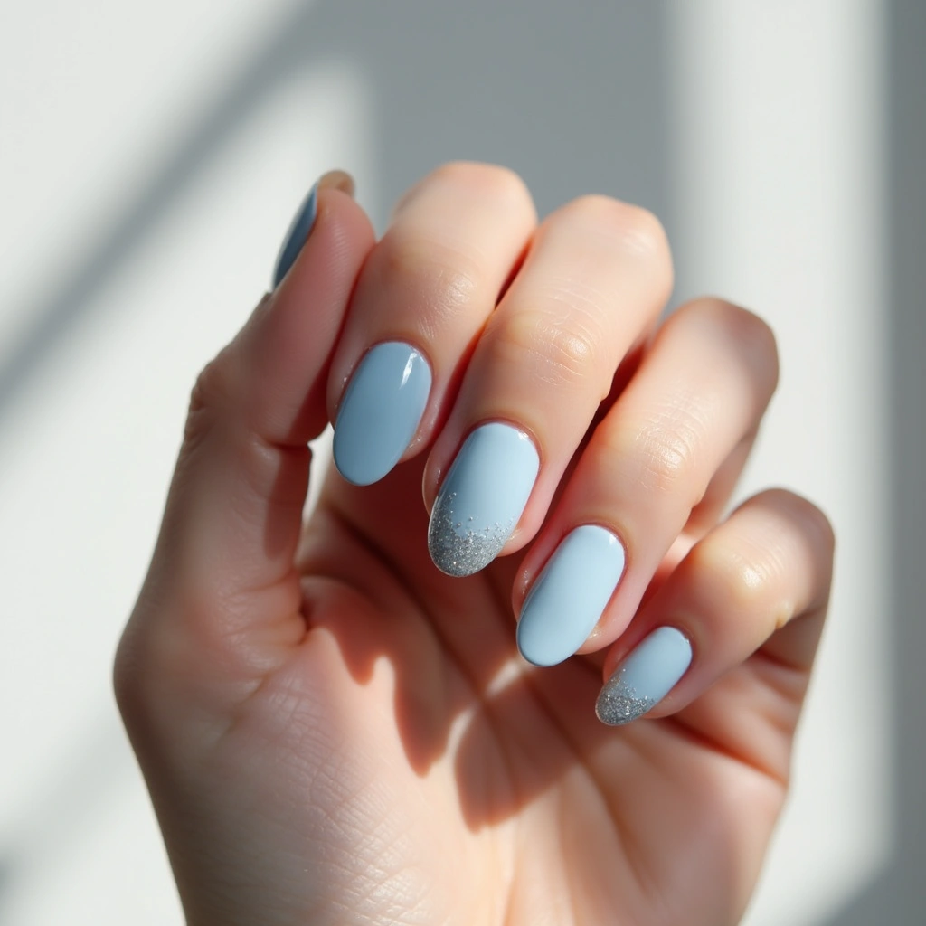 Sparkling Pale Blue