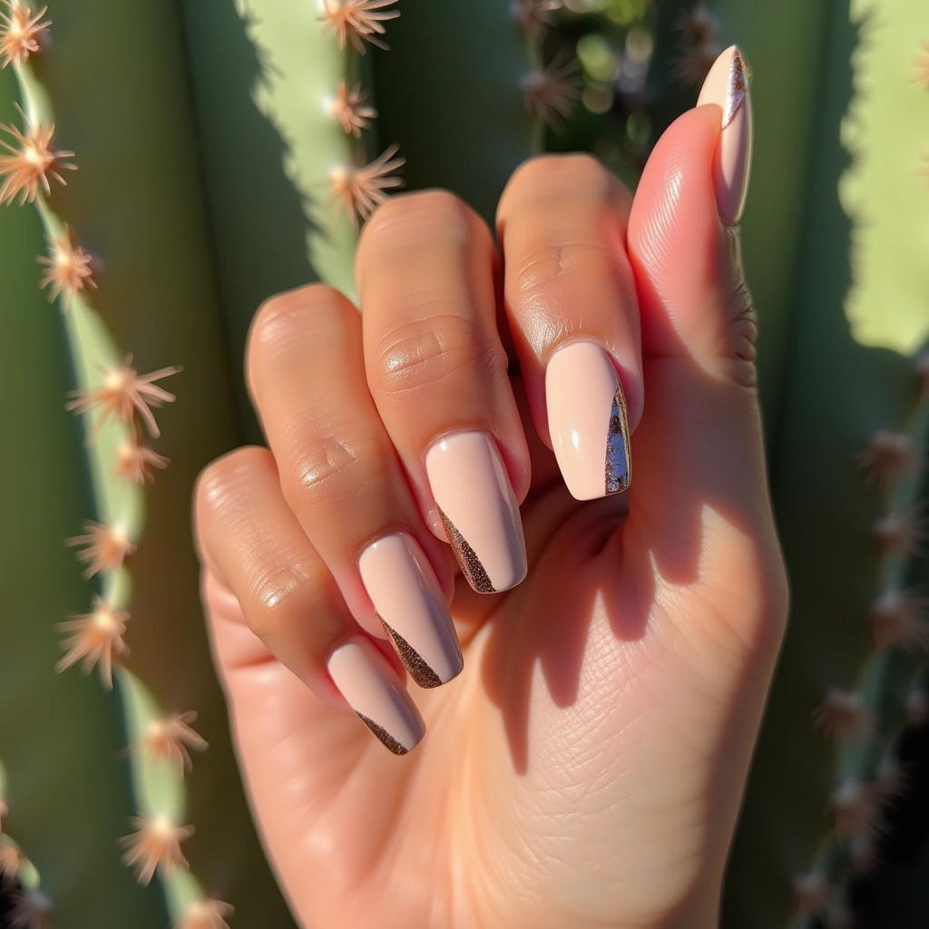 Trendy Pale Peach