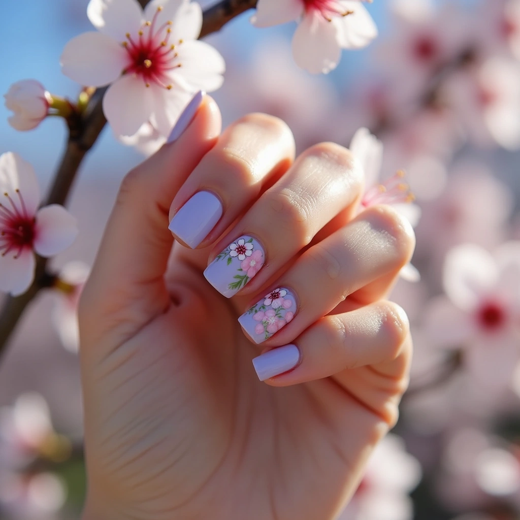 Spring Floral Lavender