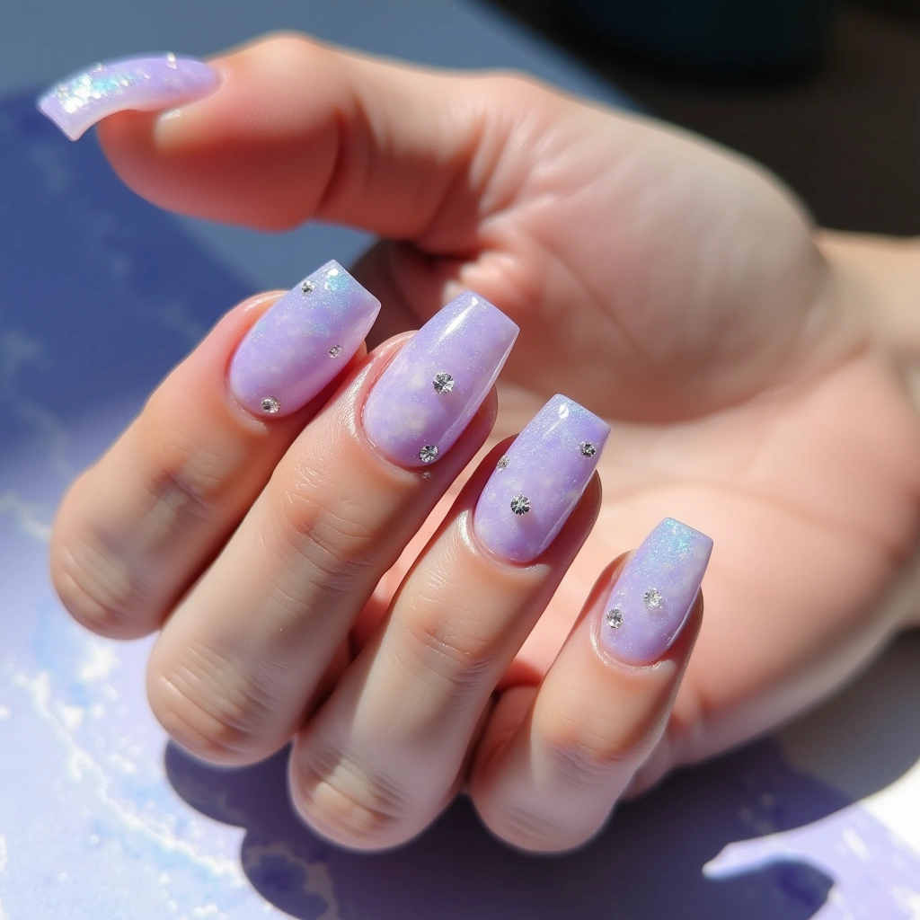 Lavender Quartz Sparkle