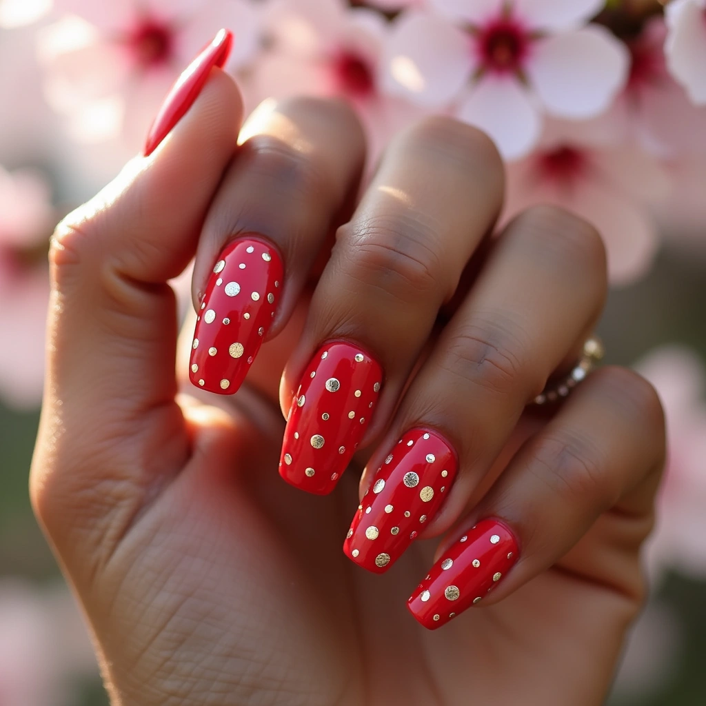 Festive Red Dots