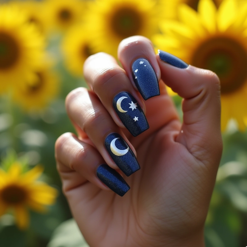 Navy Night Sky