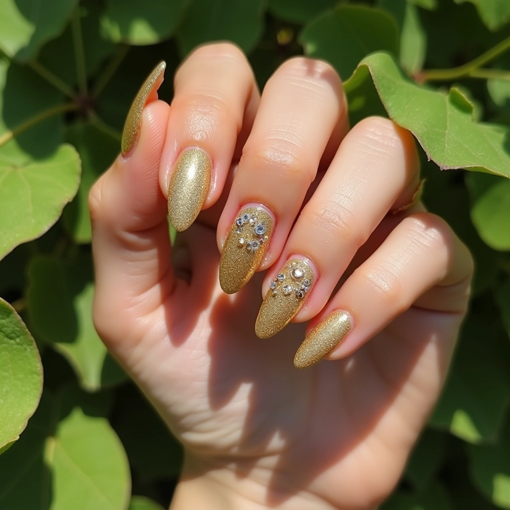 Shimmering Gold Elegance