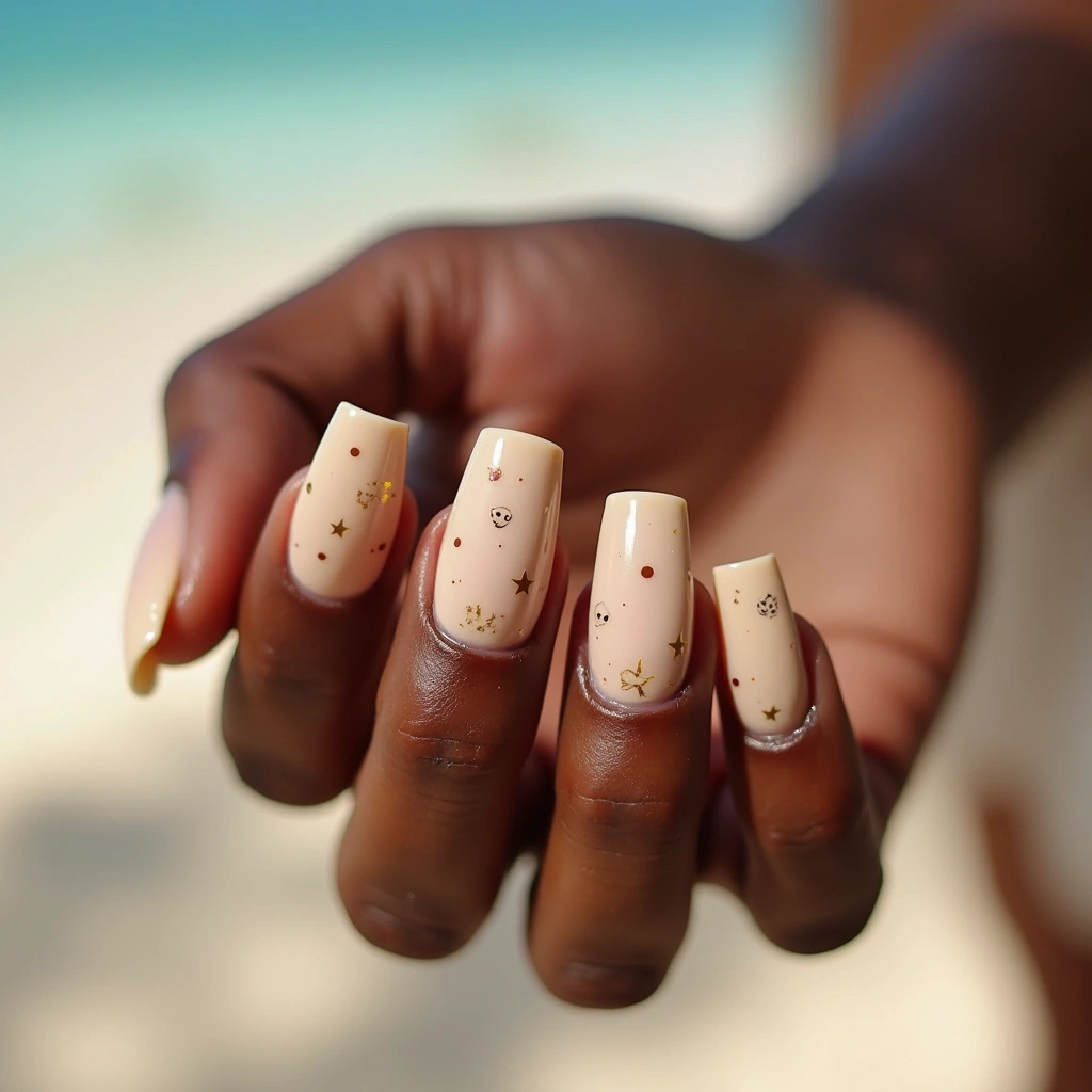 Beige Starry Uwu