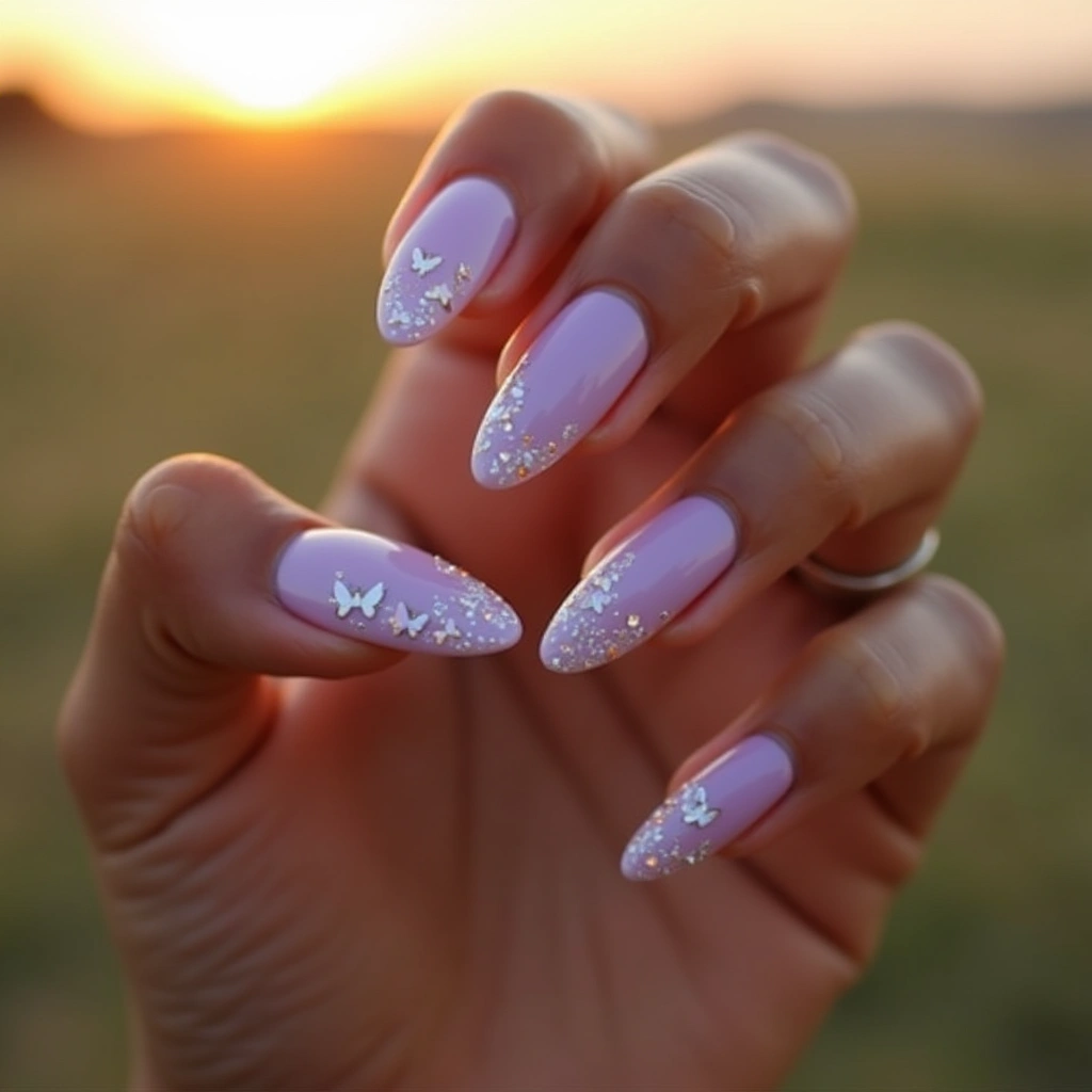 Butterfly Lavender Uwu