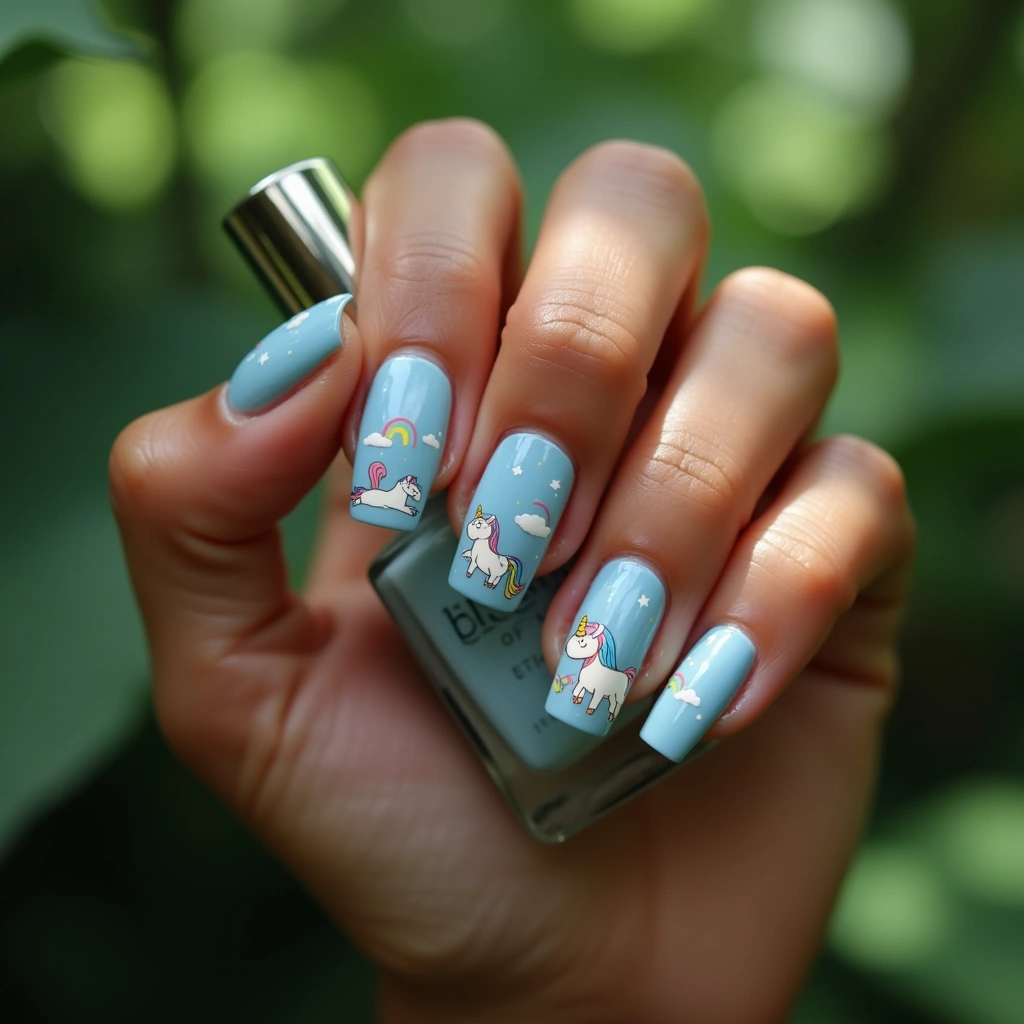 Unicorn Blue Uwu