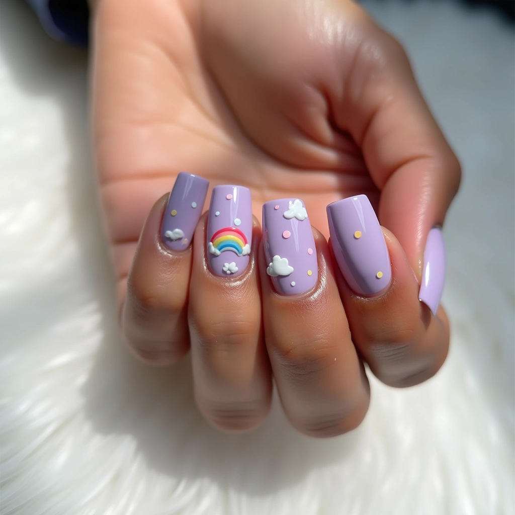 Lilac Rainbow Uwu
