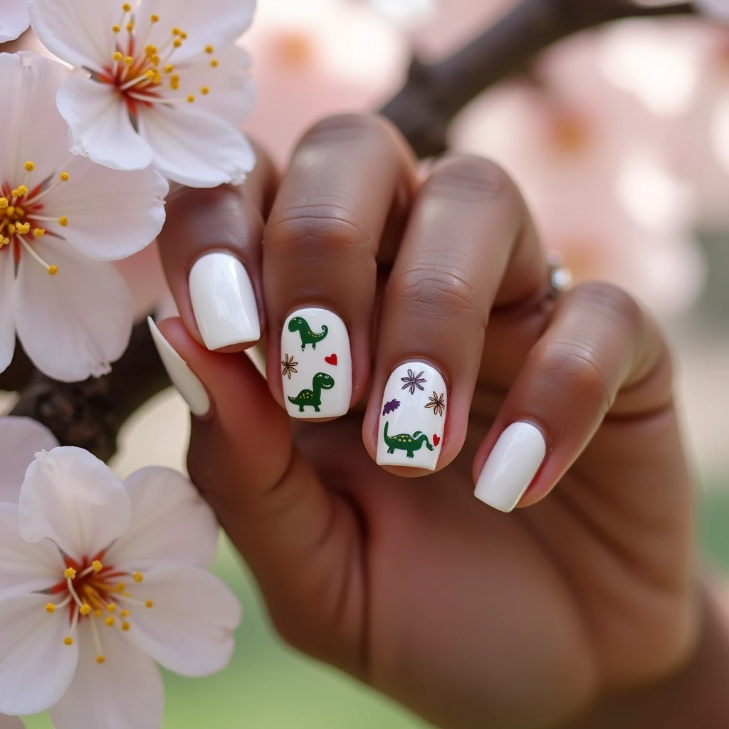 Playful Sticker White