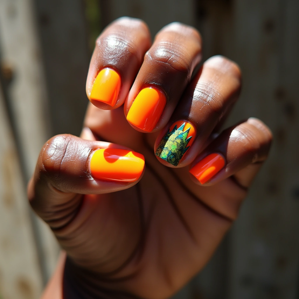 Vibrant Stegosaurus Spikes