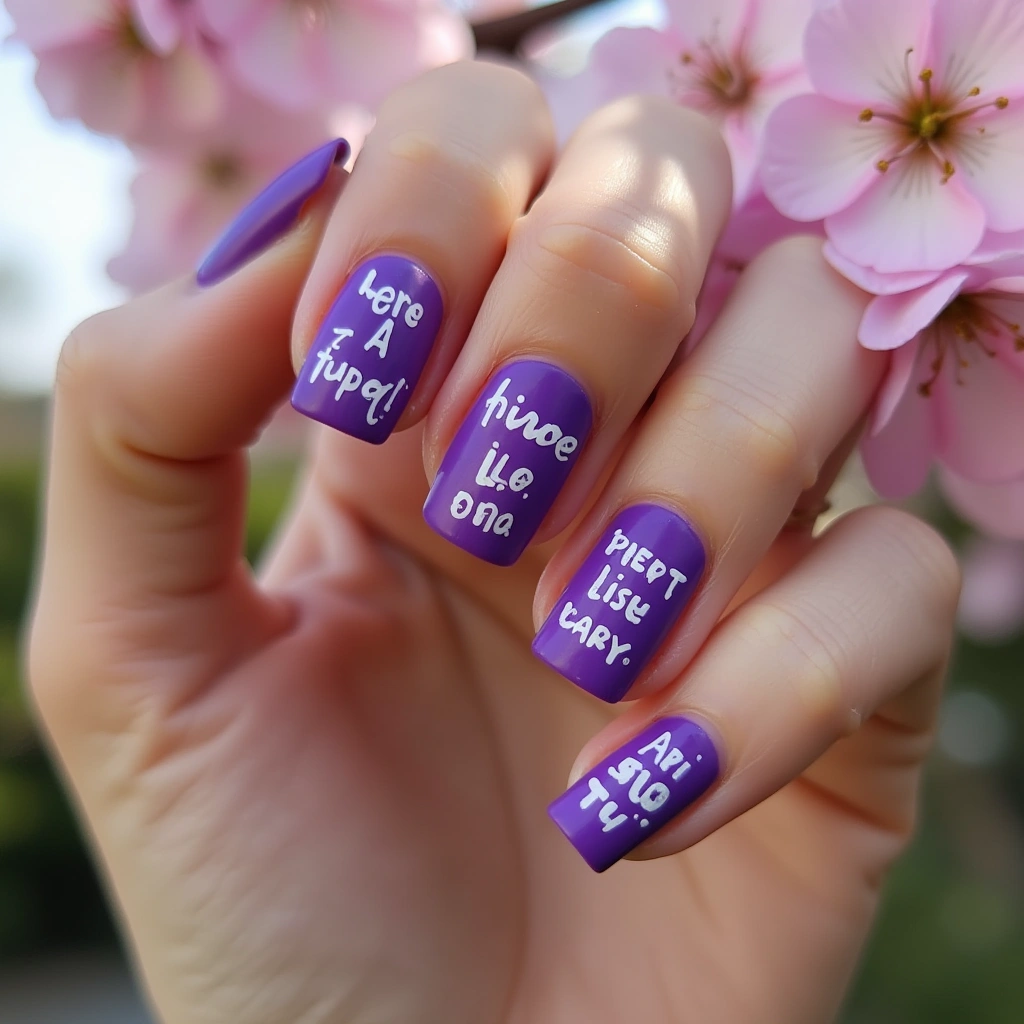 Dino Quote Purple