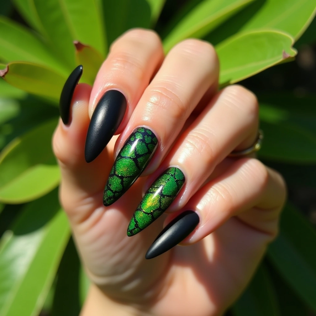 Fierce Scaled Stilettos