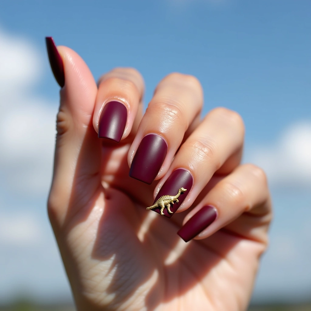 Chic Burgundy Charms