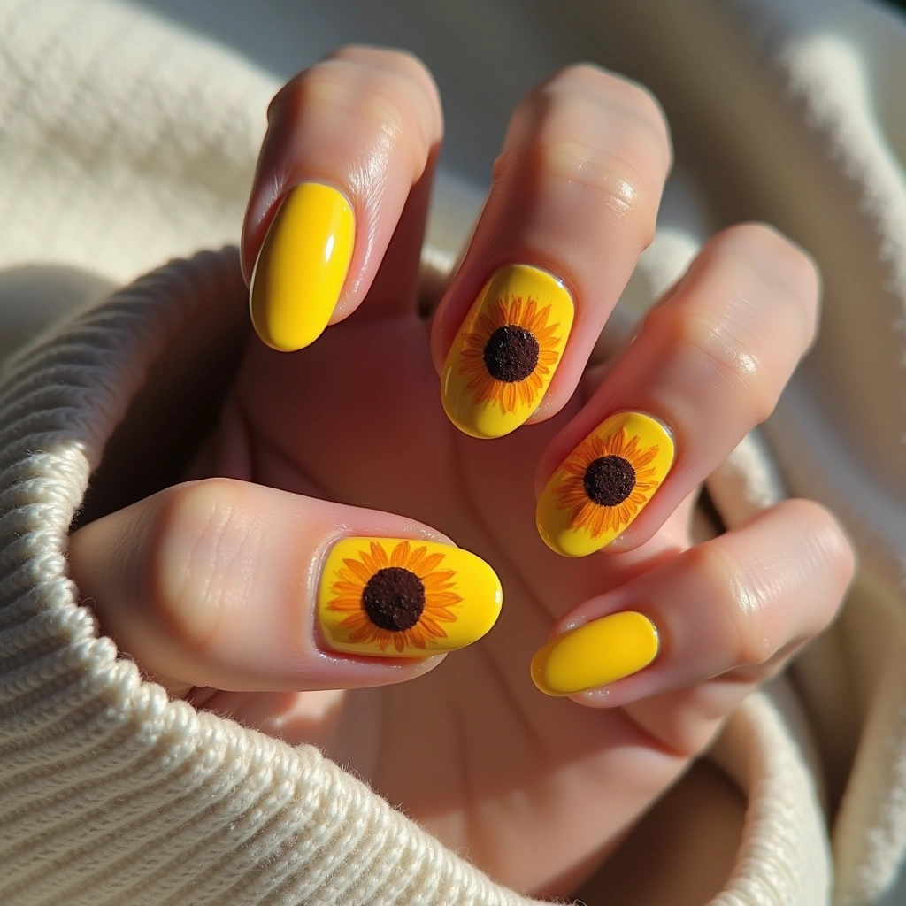Sunflower Garden Burst