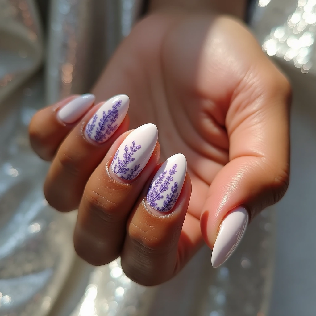Delicate Lavender Garden