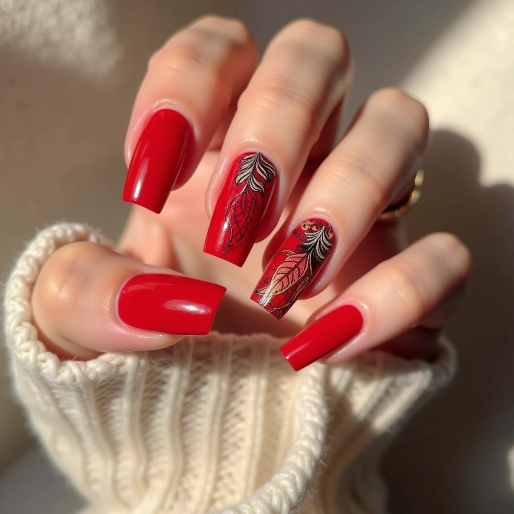 Thanksgiving Coffin Feathers