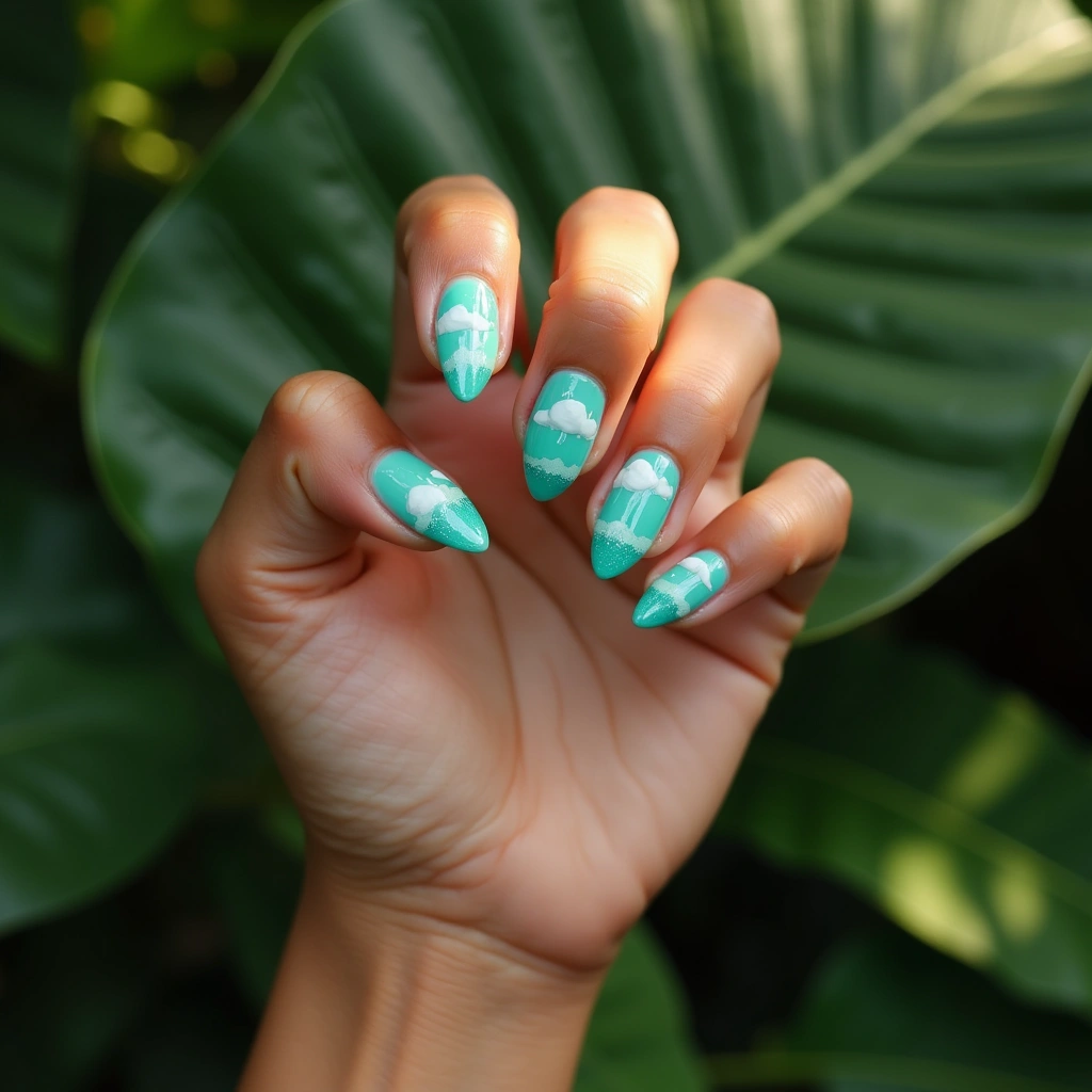 Teal Skyline Dream