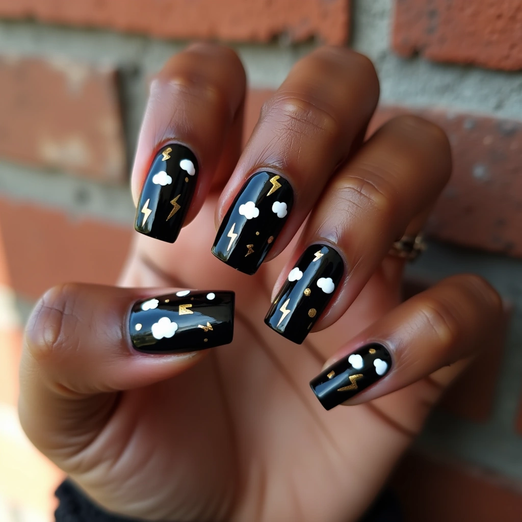 Playful Black Skies