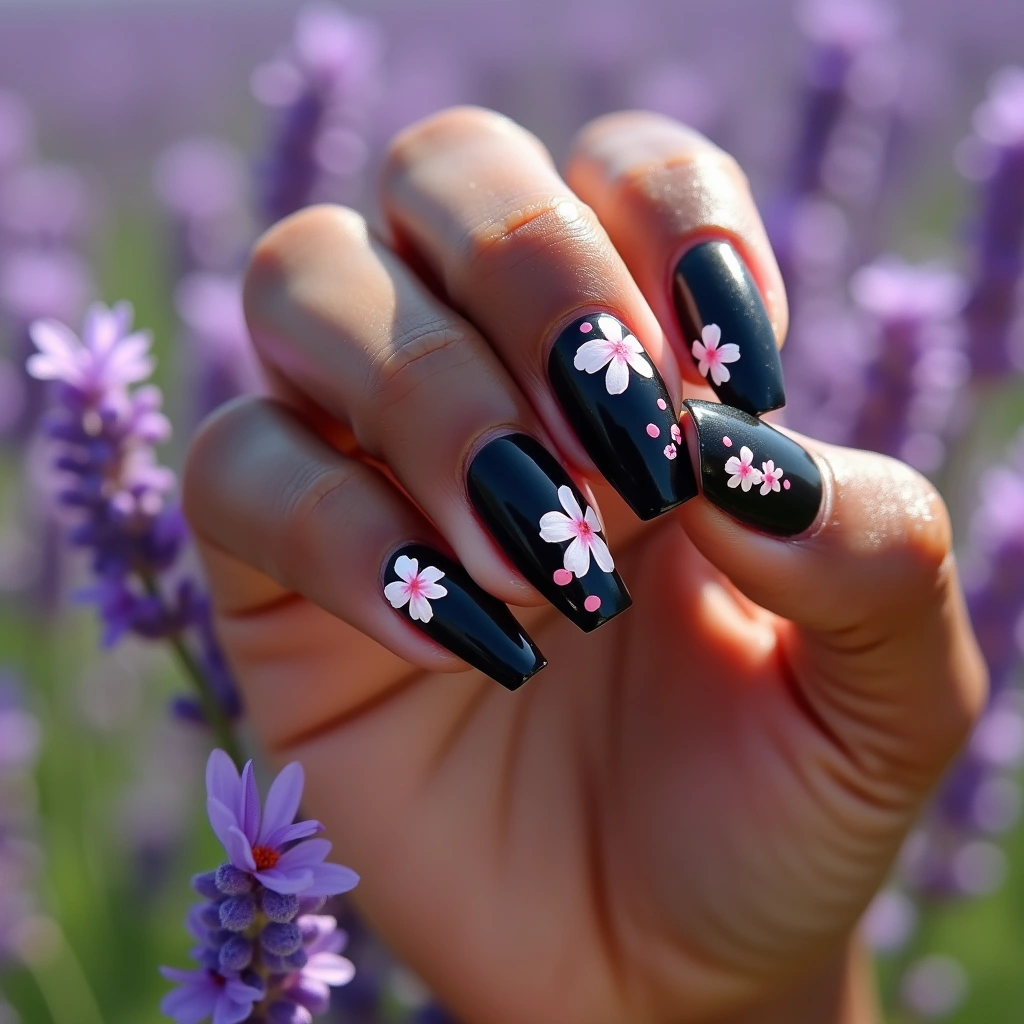 Spring Black Blossoms