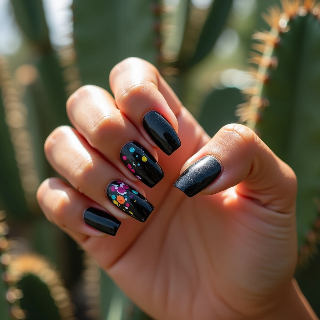 Abstract Black Canvases