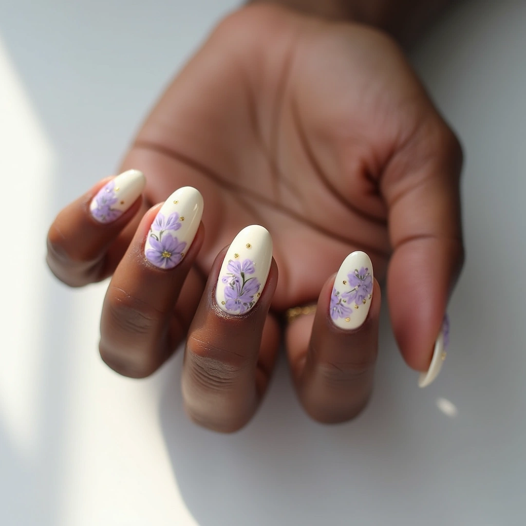 Elegant Lavender Cream